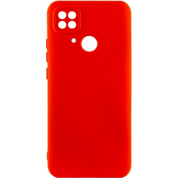 Silicone Cover Lakshmi Full Camera для Xiaomi Redmi 10C/Poco C40 Red (Код товару:29693) Харків - зображення 1