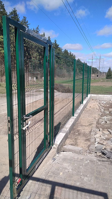 Зелений паркан 3D сітка, установка під ключ гарантія від виробника Київ - зображення 7