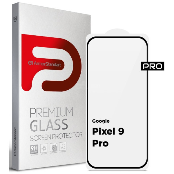 Захисне скло ArmorStandart Pro для Google Pixel 9 Pro Black (ARM74678) (Код товару:38549) Харків - зображення 2
