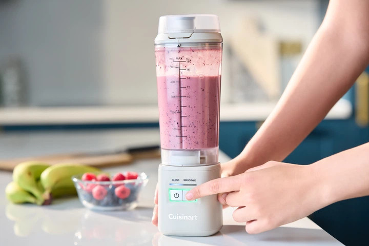 Блендер стационарный Cuisinart Blast & Go PBL100E 120 Вт бежевый Київ - зображення 8
