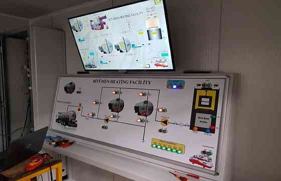 Устаткування для плавлення бітуму з біг-бег потужність до 10 т/год, Вafalt, Туреччина Киев