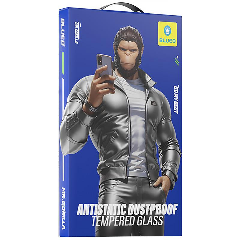 Защитное 2.5D стекло Blueo Full Cover HD для Apple iPhone 15 Pro Max (6.7") Херсон - изображение 11