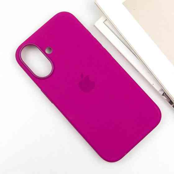 Чехол Silicone case (AAA) with Magsafe and Animation (button) для Apple iPhone 16 Plus (6.7") Херсон