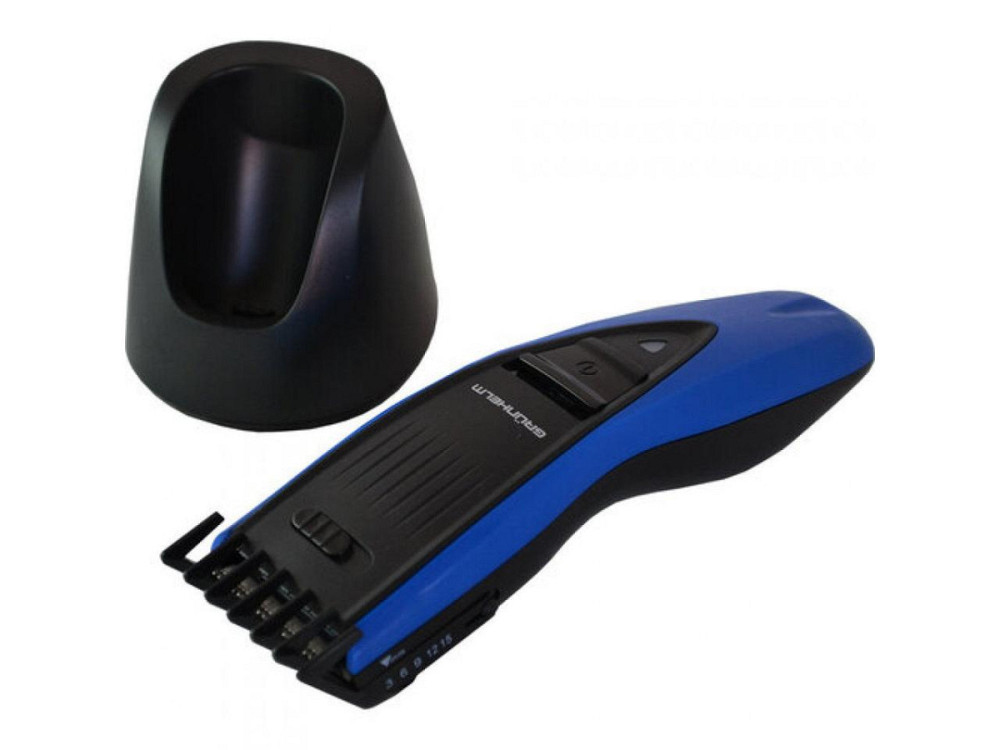 Машинка для стрижки волос Grunhelm GHС-516 3 Вт синия Київ - зображення 10