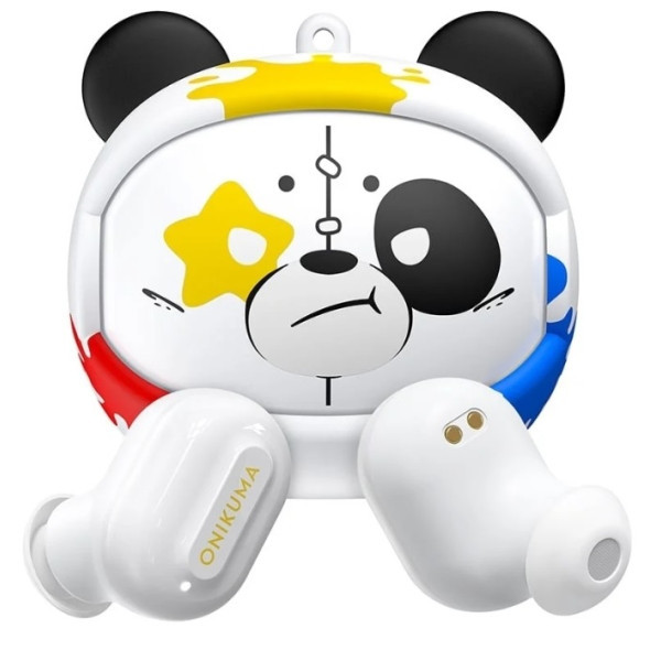 Bluetooth-гарнітура Onikuma T20 Panda White (Код товару:39240) Харків - зображення 2