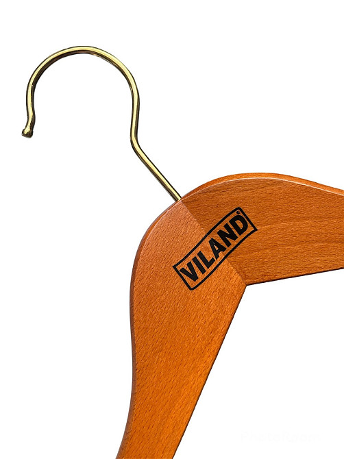 Вешалка одежная с нарезами "вишня", 44 х 1,3 см, VILAND 71202 Київ - зображення 1