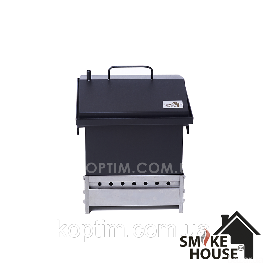 Коптильня с черного металла SmokeHouse S Thermo Харків - зображення 5