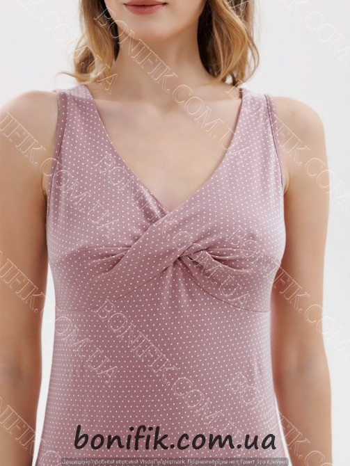 Женская ночная сорочка на широкой бретели "Petaline" (16530) (арт. 1786) Кривий Ріг - зображення 4