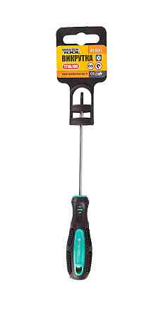 Отвёртка магнитная MASTERTOOL TORX TT10х100 мм ручка с TPR покрытием 49-0101 Харків