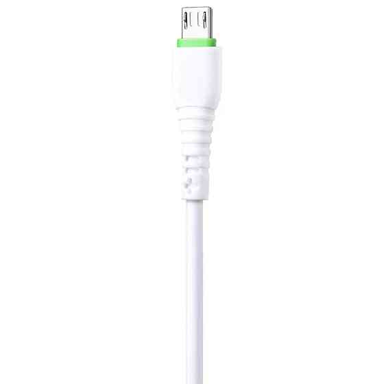 Кабель USB Grunhelm Micro USB GMC-01MW 1 м белый Київ