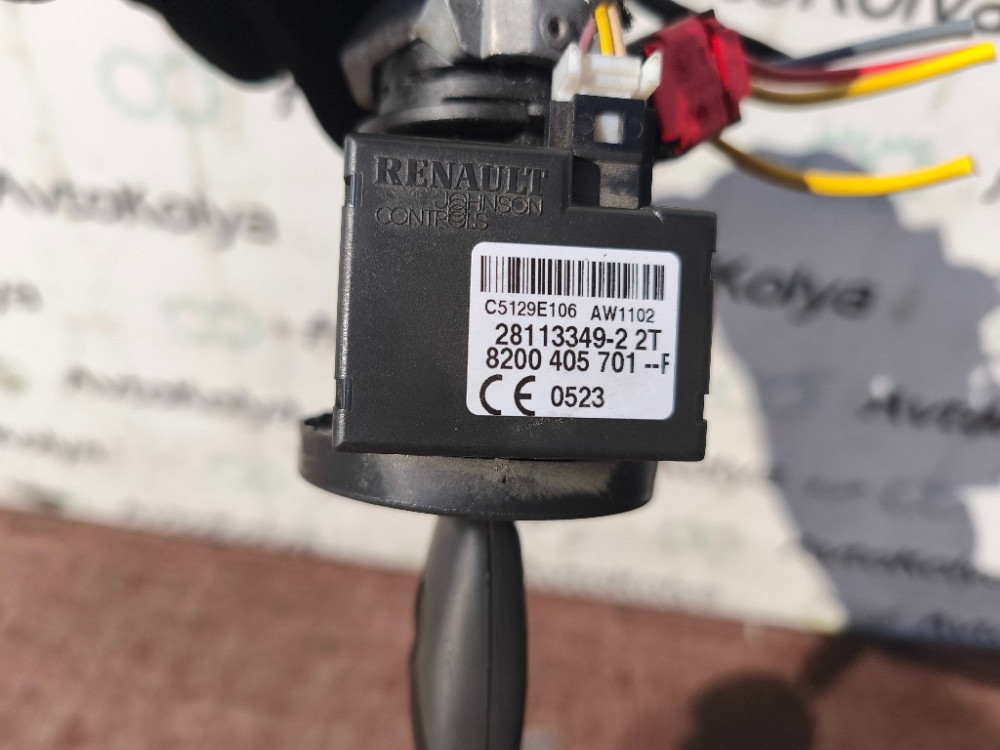 Замок зажигания Renault Kangoo 2008-2021 (487003105R) Ковель - изображение 3