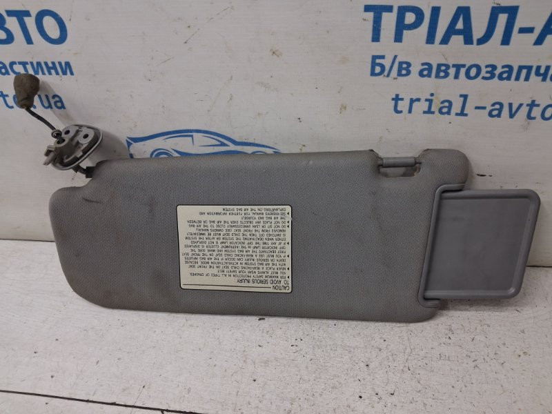 Козырек солнцезащитный правый Hyundai Santa fe 2005-2012 852202B382TX (Арт. 85164) Київ - зображення 5