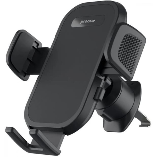 Автомобільний тримач Proove Longway Silicone Air Outlet Car Mount Black (CHLW00000001) Харків - зображення 1