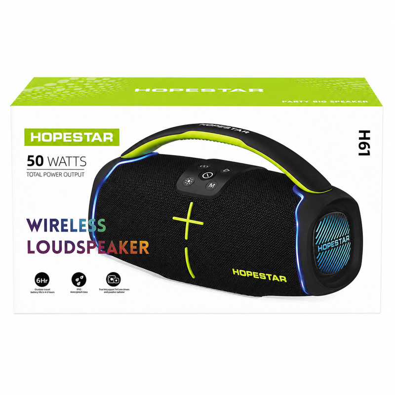 Bluetooth колонка Hopestar H61 50W Херсон - зображення 3