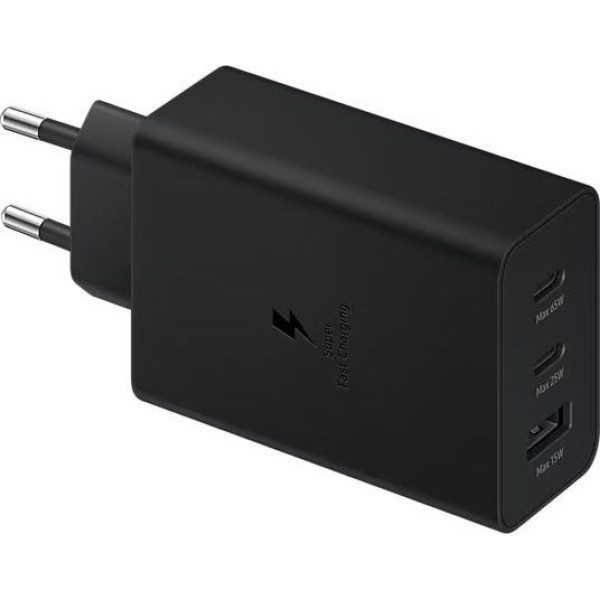 Мережевий зарядний пристрій Samsung 65W Power Adapter Trio Black (EP-T6530NBEGEU) (Код товару:38160) Харьков - изображение 2
