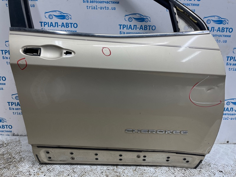 Дверь передняя правая Jeep Cherokee KL 2.4 БЕНЗИН ED6 2013 (б/у) Київ - зображення 4