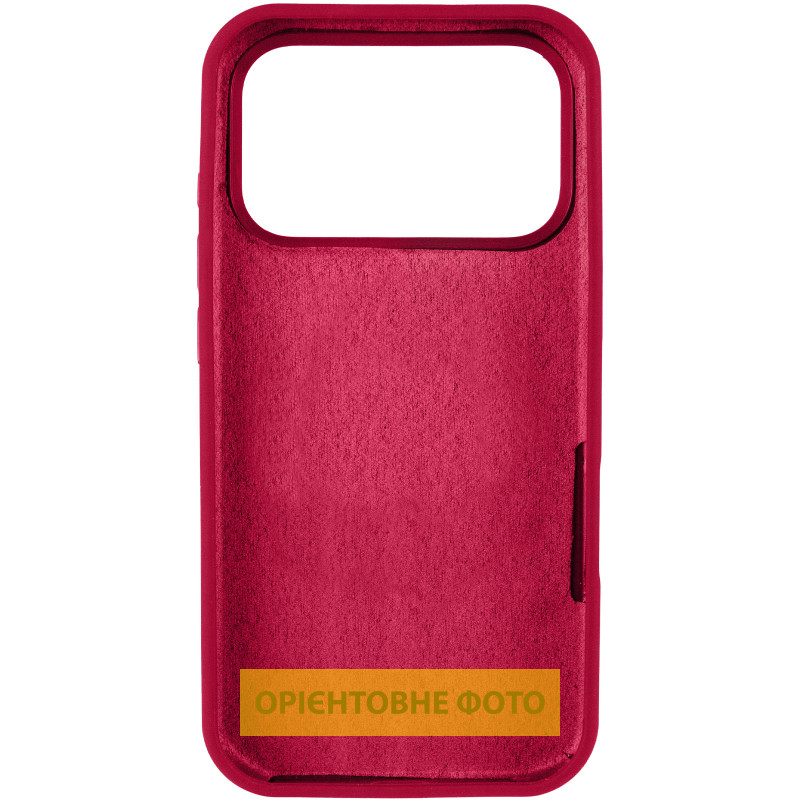 Чехол Silicone Case Full Protective (AA) NO LOGO для Apple iPhone 17 Pro (6.3") Херсон - зображення 3