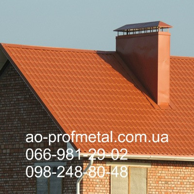 Металлочерепица РАЛ 8004 МАТОВАЯ. Київ - зображення 2