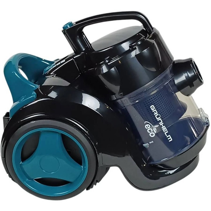 Пылесос контейнерный циклон Grunhelm GVC8216 EP 899 Вт синий Київ - зображення 9