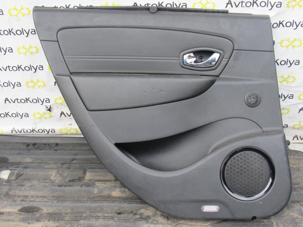 Карта двери задняя левая Renault Scenic III 2013-2016 (829A17541R) Ковель - изображение 1