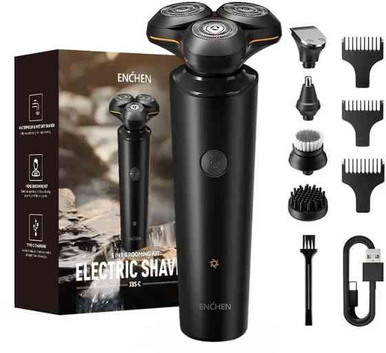 Электробритва Enchen Shaver X8S-С черная Киев
