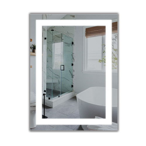 Дзеркало з LED підсвічуванням та сенсорним вимикачем 800 х 600 мм Киев - изображение 1