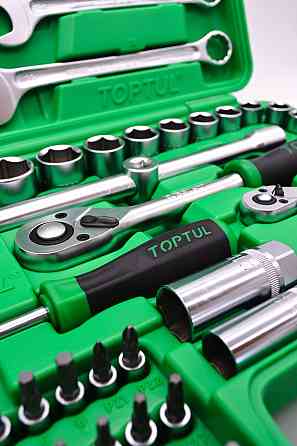 Комбинированный набор инструментов 82ед. TOPTUL GCAI8201 Харків