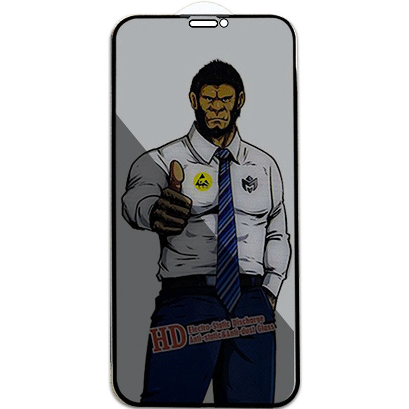 Защитное стекло Privacy 5D Anti-Static (тех.пак) для Apple iPhone 11 Pro Max / XS Max (6.5") Херсон - зображення 6