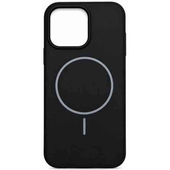 DM Чохол Silicone Case with MagSafe для iPhone 14 Pro Max Black Харків