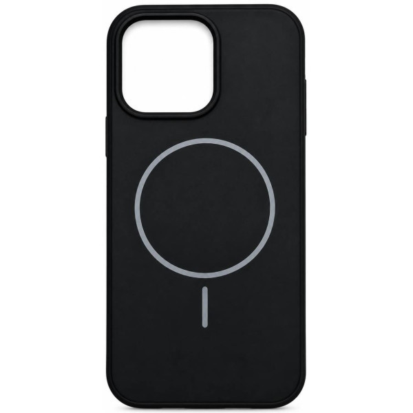 DM Чохол Silicone Case with MagSafe для iPhone 14 Pro Max Black Харків - зображення 1