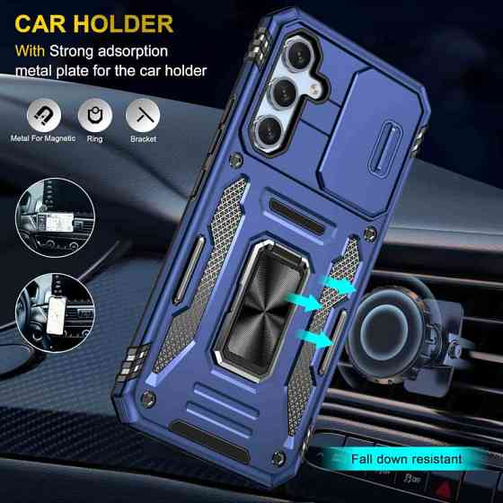 Ударопрочный чехол Camshield Army Ring для Samsung Galaxy S25 / S24 Херсон