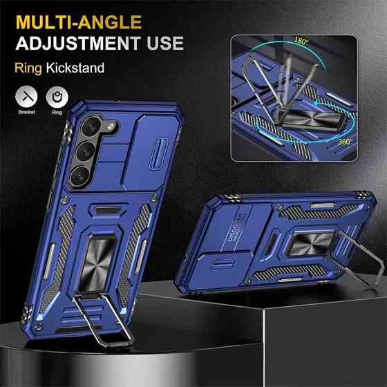 Ударопрочный чехол Camshield Army Ring для Samsung Galaxy S20 FE Херсон