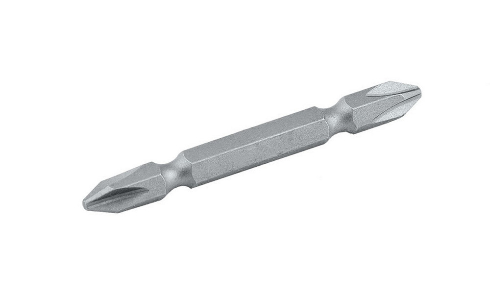 Насадка отверточная GRANITE двусторонняя PH2/PH2 65 мм ¼" S2 набор 10 шт 10-22-651 Харків - зображення 1