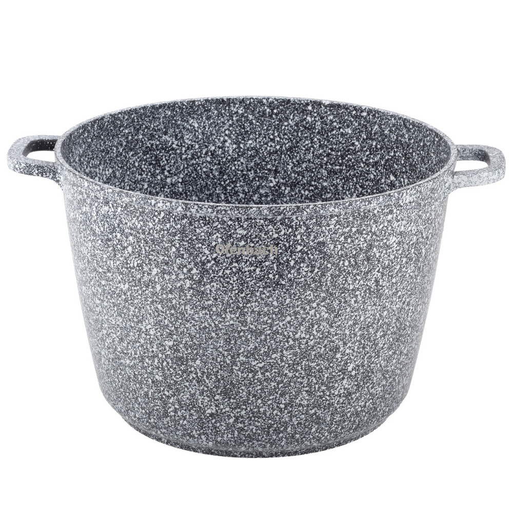 Кастрюля Ofenbach Snow Marble 100504 антиприграрная с крышкой 10л 28х20см Одесса - изображение 10