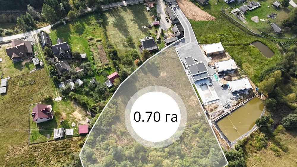 Земельна ділянка в Микуличині 0.70 га Яремче - зображення 1
