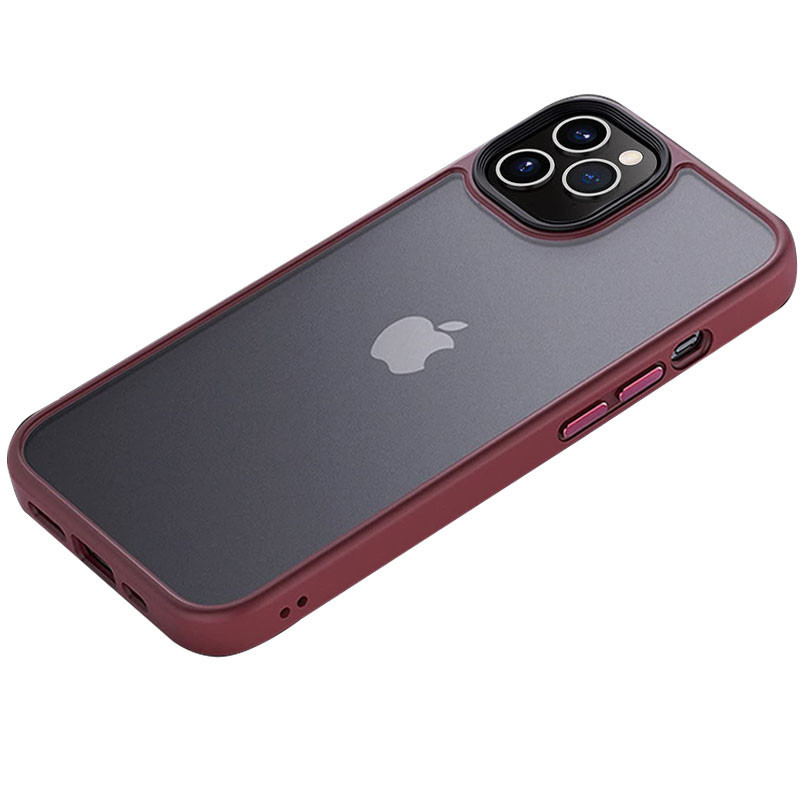 TPU+PC чехол Metal Buttons для Apple iPhone 12 Pro Max (6.7") Херсон - зображення 5