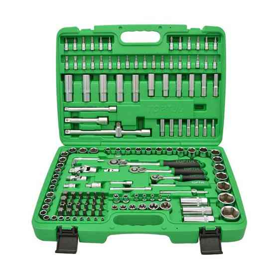 Профессиональный набор инструмента 1/4", 3/8", 1/2" 151ед. TOPTUL GCAI151R Харьков