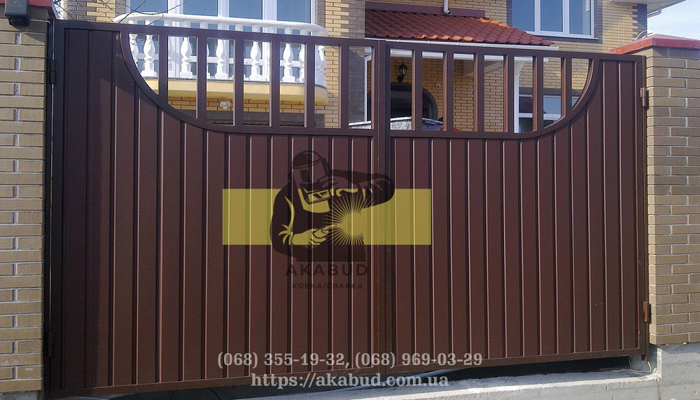 Металлоизделия. Установка и изготовление откатных ворот, навесов Кривой Рог - изображение 5