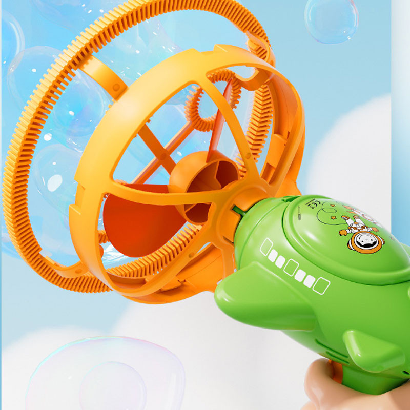 Пистолет для мыльных пузырей H035 Bubble Gun с пропеллером 2in1 + bottle 250ml Херсон - зображення 2