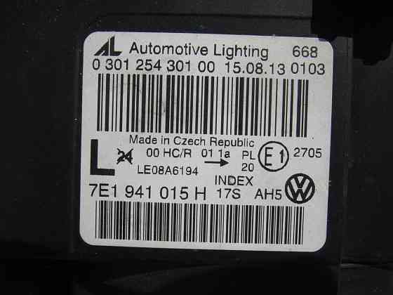 Фара левая VW T5 2010-2014 (7E1941015H) Ковель