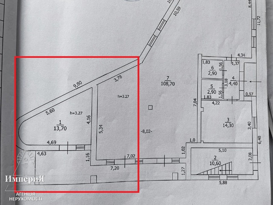 Аренда 30 кв.м.Фасад.1 этаж.Отдельный вход. Біла Церква - зображення 5