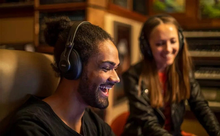 Наушники беспроводные AKG K361-BT черные Київ - зображення 6