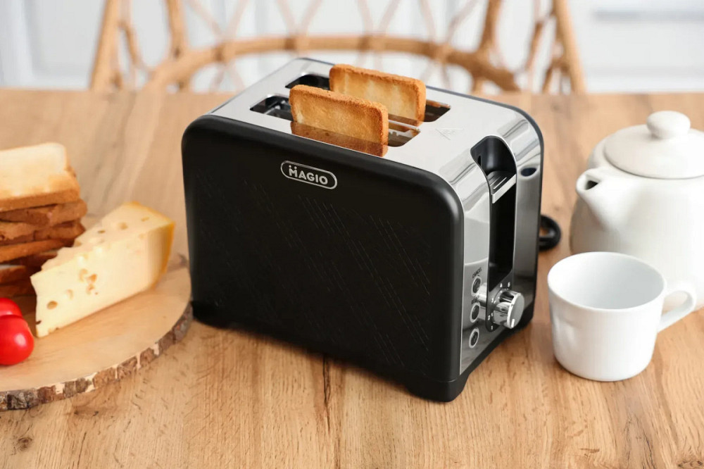 Тостер Magio MG-287 780 Вт черный Київ - зображення 2