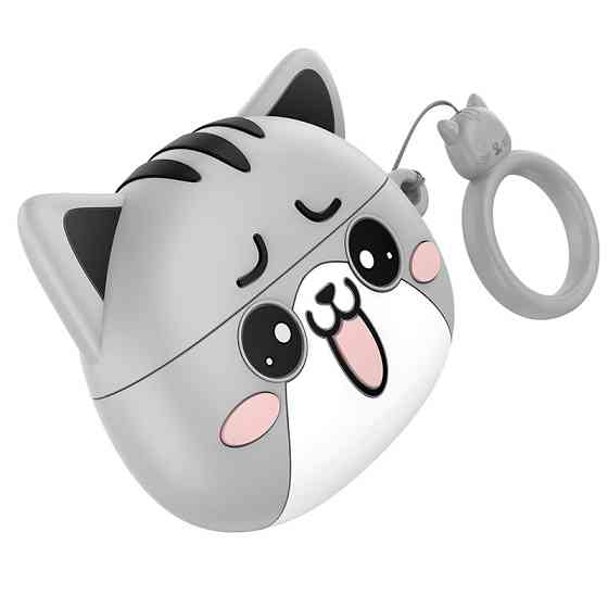 Уценка Беспроводные TWS наушники Hoco EW48 Happy Cat Case Херсон