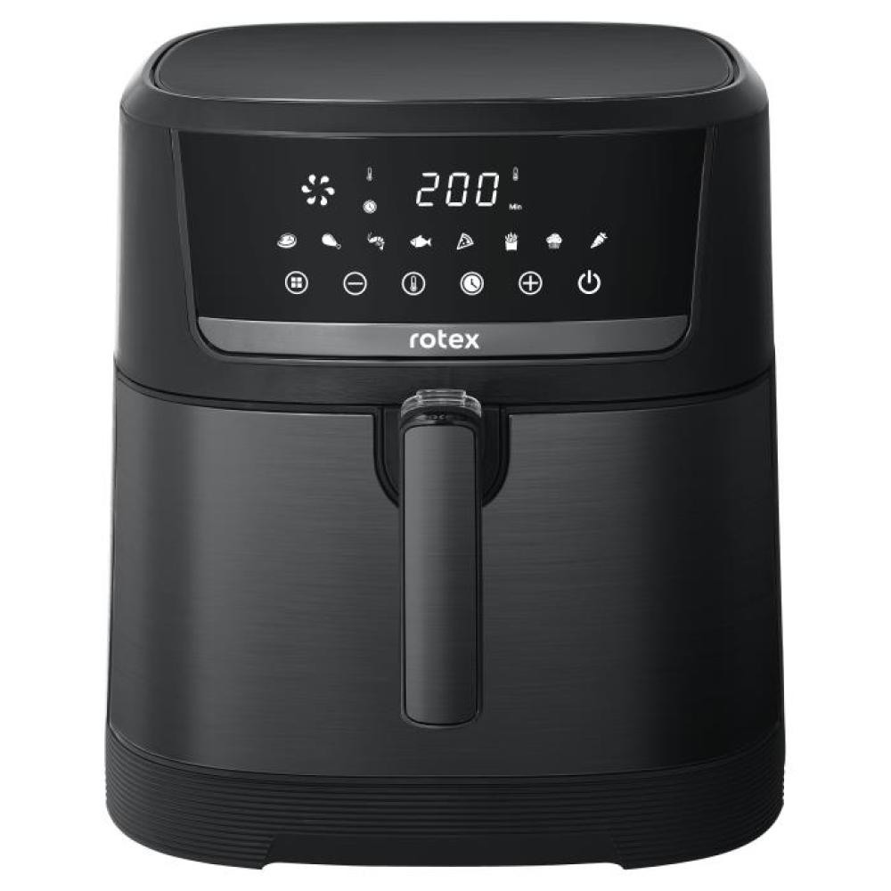 Мультипечь Rotex Up&DownFry ROM-960-XXL 9,5 л 2000 Вт черная Київ - зображення 1