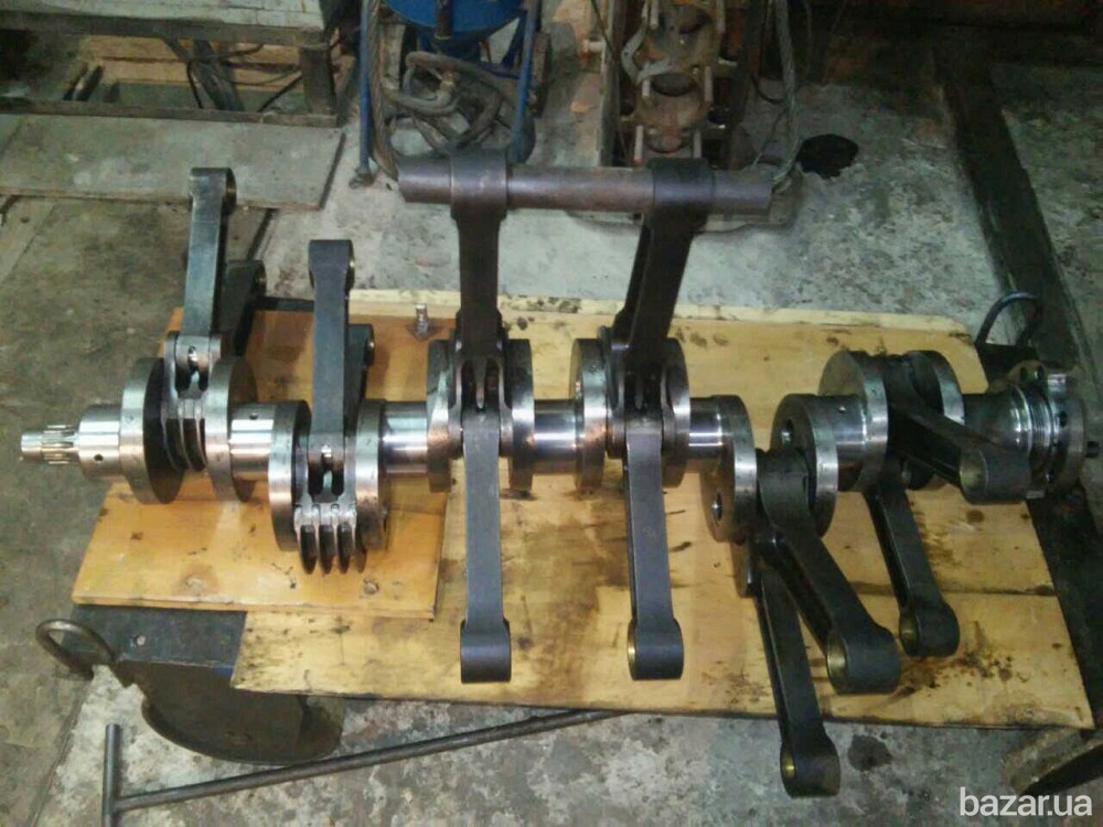 Вал коленчатый двигателя 2Д12 Полтава - зображення 1