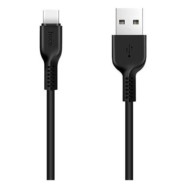 Кабель Hoco X13 Easy USB to Type-C 1m (L-1M) Black Харків - зображення 1