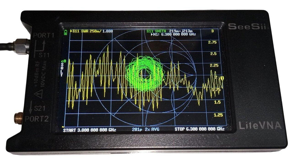 Антенна Yagi 3900-4150/5050-5450/5600-6300 МГц, 16 dBi, до 25 Вт, кабель 1,5 м, RP SMA-male (10989) Дніпро - зображення 7