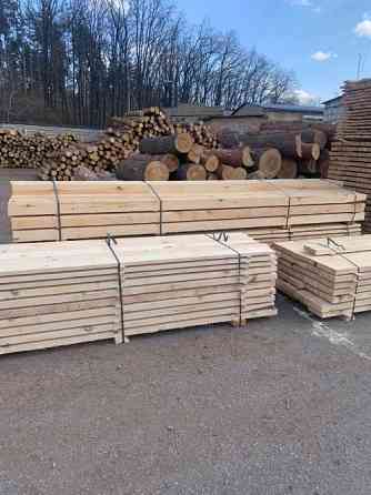 Пиломатеріали для покрівлі від виробника. Крокви, балки, брус (FSC) Васильків