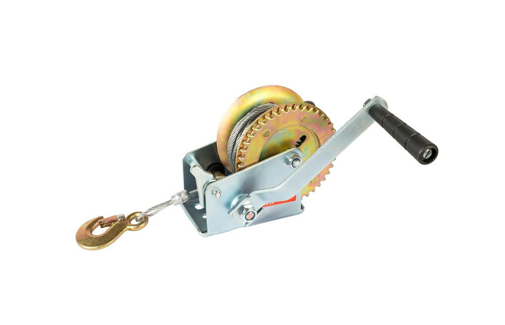 Лебедка барабанная MASTERTOOL 454 кг трос 10 м 86-8145 Харків - зображення 1